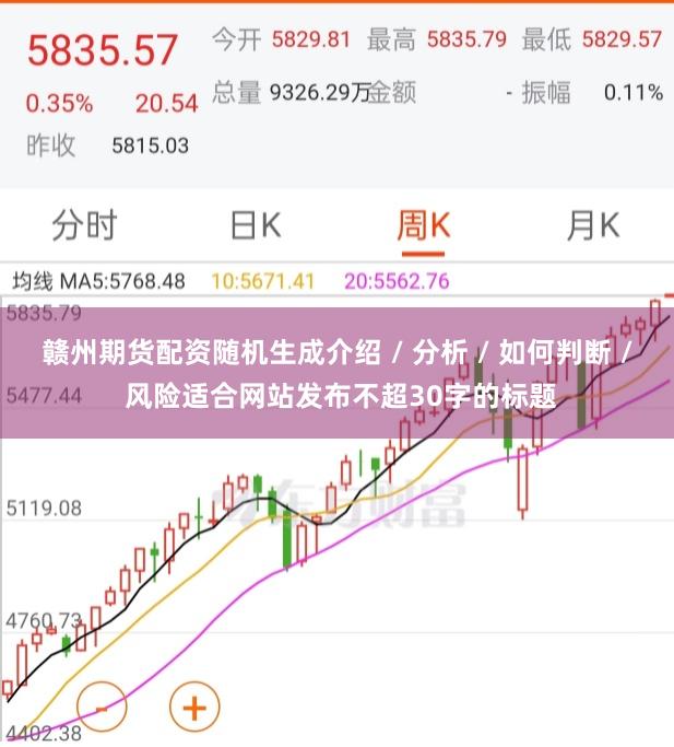 赣州期货配资随机生成介绍 / 分析 / 如何判断 / 风险适合网站发布不超30字的标题