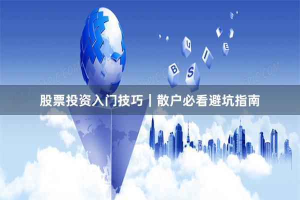 股票投资入门技巧｜散户必看避坑指南